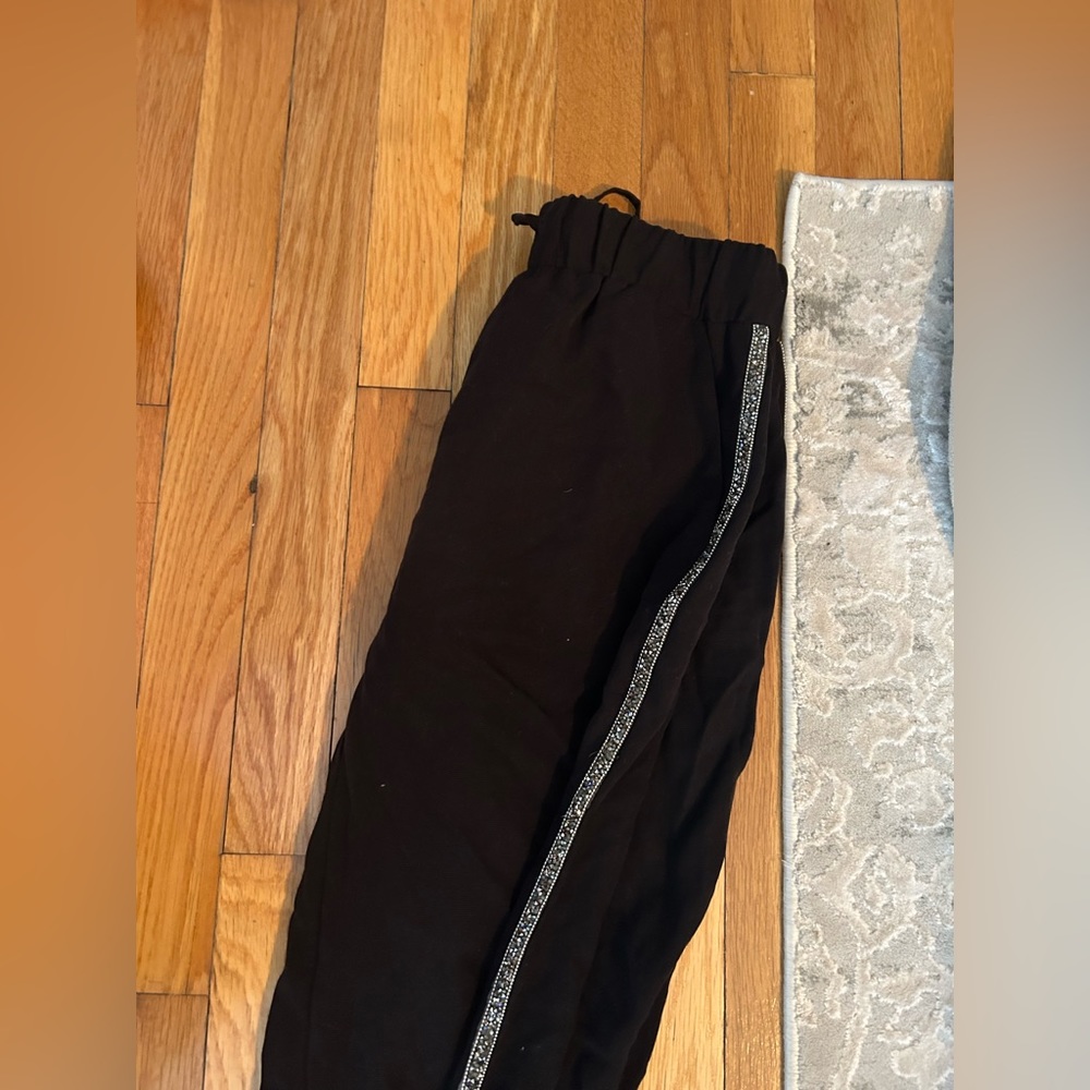 Zara sequin lined joggers xs great condition